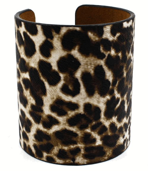 Animal Print Cuff Bracelet